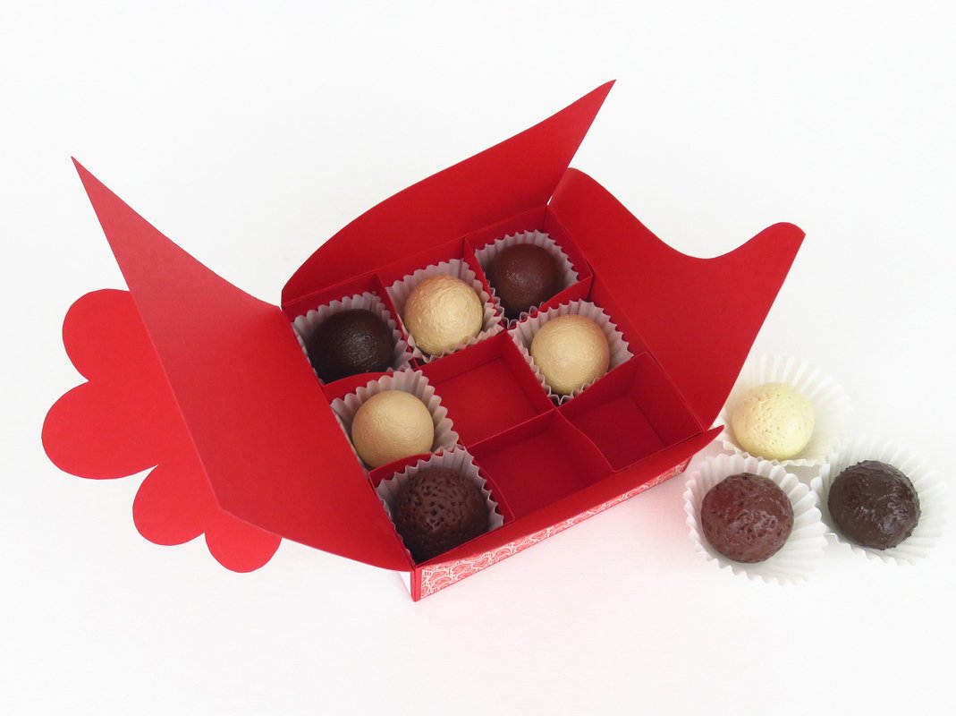 Pralinenschachtel mit Schmetterling – Bastelanleitung und Vorlagen - Bild 4