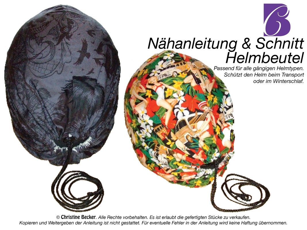 E-Book Nähanleitung Helmbeutel - Bild 3