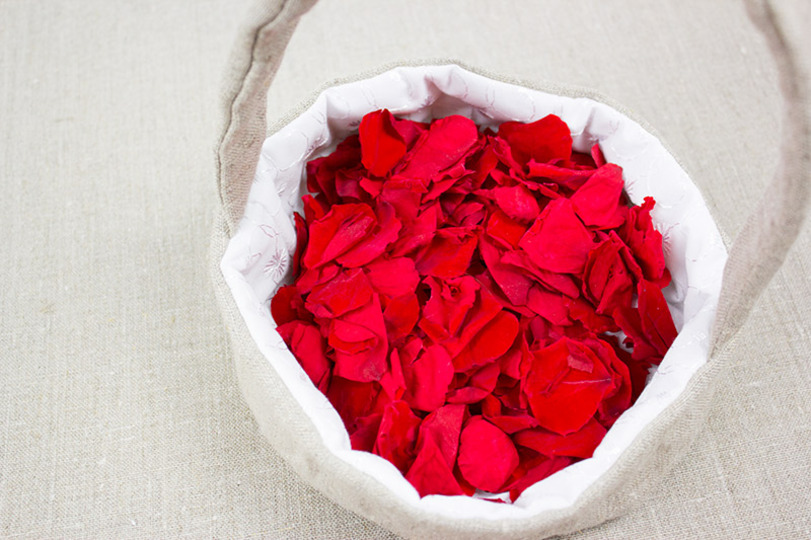  Blumenkörbchen für die Hochzeit