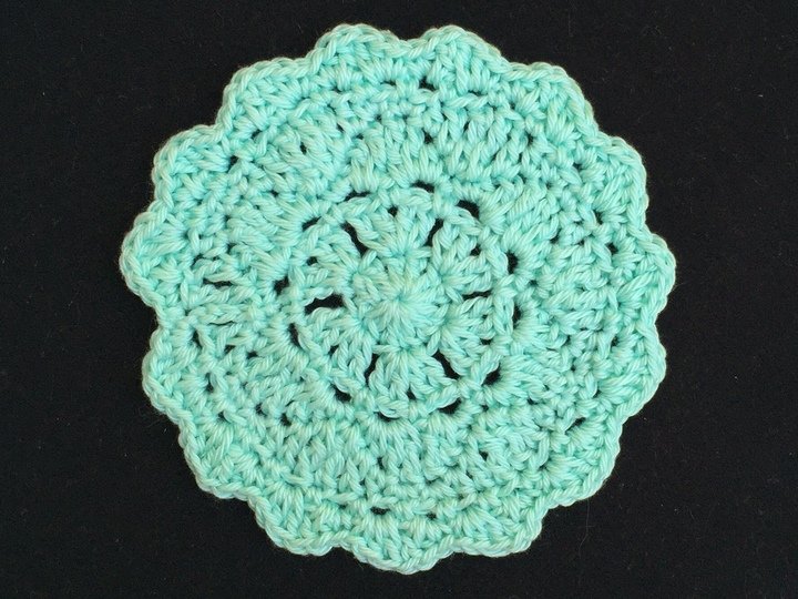 Untersetzer Retro-Style Motiv 1 häkeln