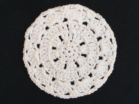 Untersetzer Retro-Style Motiv 1 häkeln