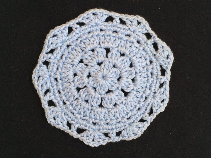 Untersetzer Retro-Style Motiv 6 häkeln