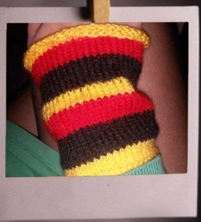 Strickanleitung Pulswärmer Handstulpen - auch für Anfänger