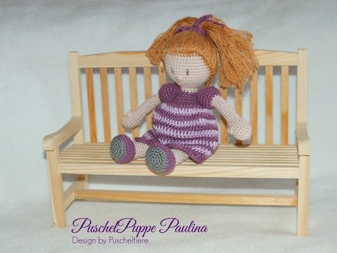 Kostenlose Häkelanleitung | Kleine Puppe "Paulina"