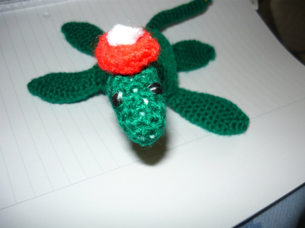 Häkelanleitung Nessie das Seeungeheuer - Bild 5