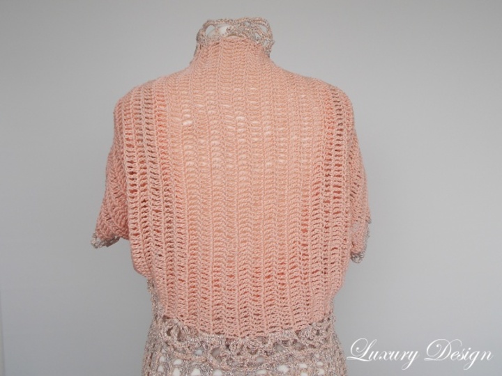 Häkelanleitug Bolero alle Größen Luxury Design No.43