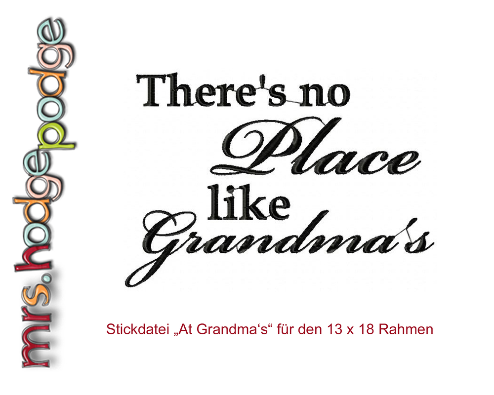 Stickdatei "Grandma's"