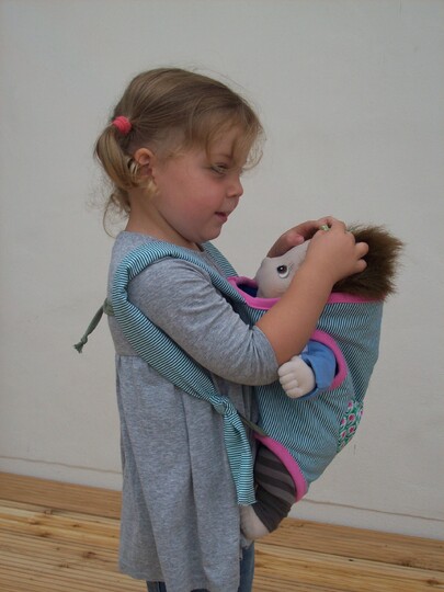 E-Book Nähanleitung Puppentrage