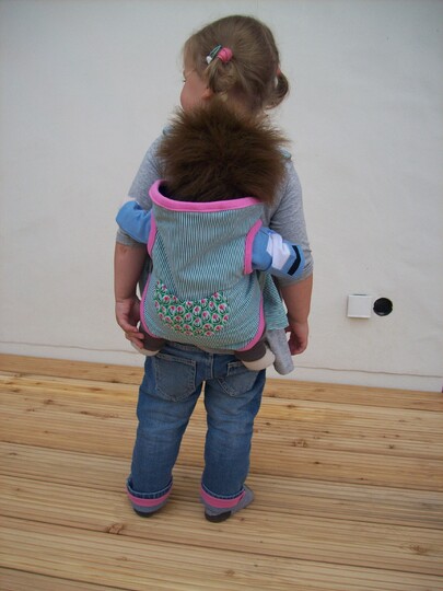 E-Book Nähanleitung Puppentrage