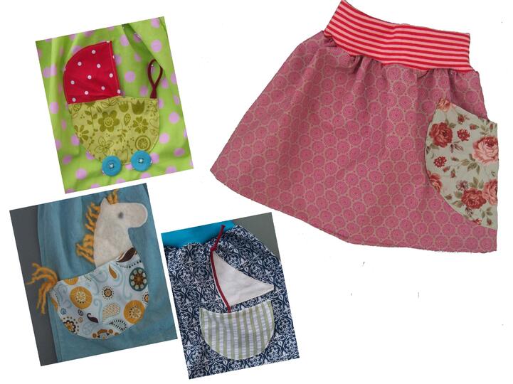 E-Book Nähanleitung einfacher Kinderrock