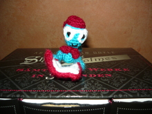 Häkelanleitung Bücherwurm