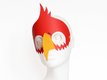 Maske "Papagei" – Bastelvorlagen mit Anleitung