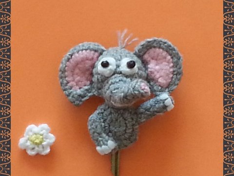 Schlüsselhülle - Elefant