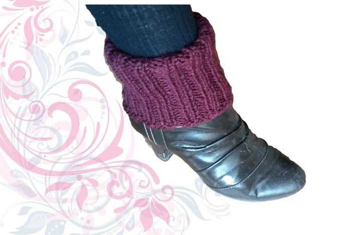 Strickanleitung Damenstulpen- für Stiefeletten