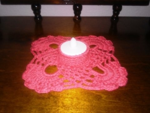 Anleitung Teelicht "Red"