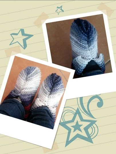 Strickanleitung E-Book für Hüttenschuhe- auch für Anfänger geeignet