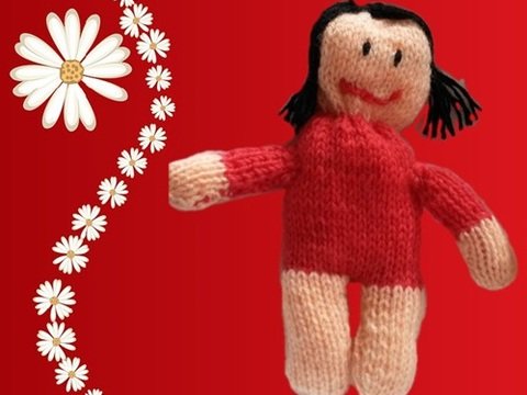 Strickanleitung Püppi Olga- schnell umzusetzen