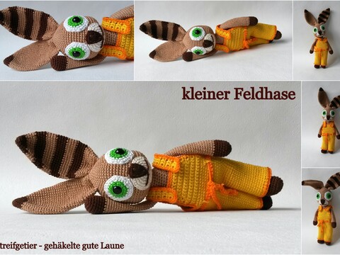 Häkelanleitung Feldhase