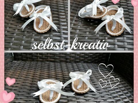 Sommer babyschuhe ebook PDF-Datei -Häkelanleitung