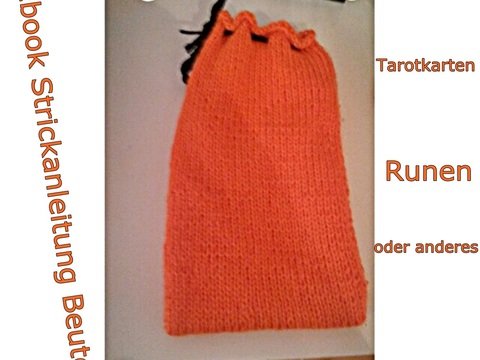 Strickbeutel für Tarotkarten und mehr