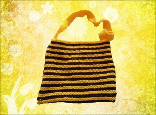 Strickanleitung Sommertasche Tasche Einkaufstasche