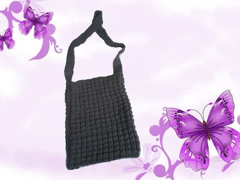 Strickanleitung Shopping- und Buchtasche