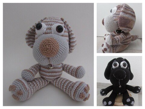 Häkelanleitung Hund Frederik Wuschel