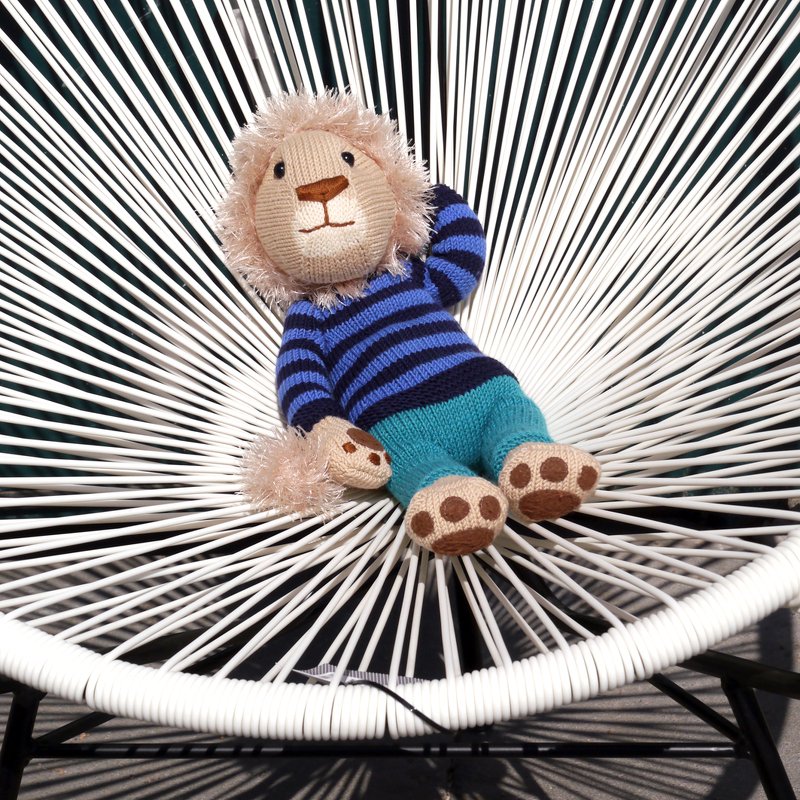 Nelson the Lion knitting pattern - Image 3