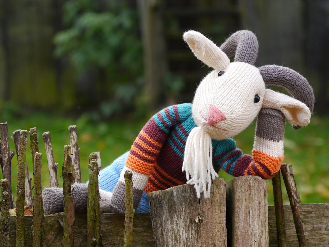 Erich der Ziegenbock Strickanleitung