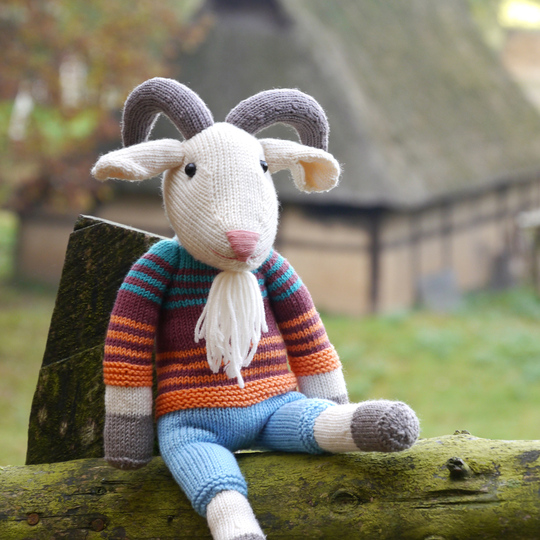 Erich der Ziegenbock Strickanleitung