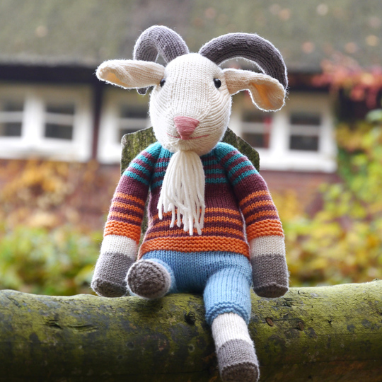 Erich der Ziegenbock Strickanleitung