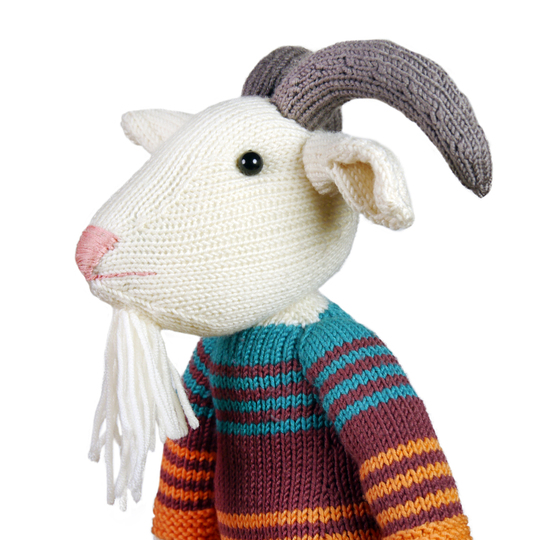 Erich der Ziegenbock Strickanleitung