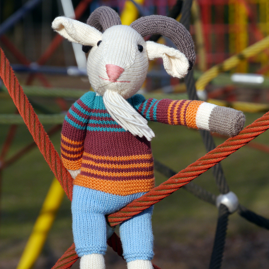 Erich der Ziegenbock Strickanleitung