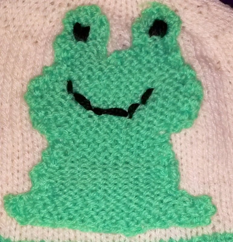 Strickanleitung Vorlage Frosch - Bild 2