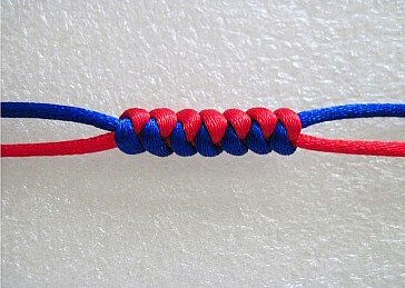 Chinesische Knoten Grundkurs -- Schlange Knoten