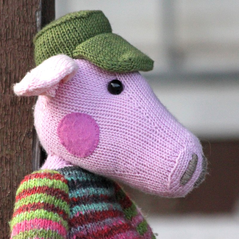 Uncle Herman the Country Swine, knitting pattern - Image 7