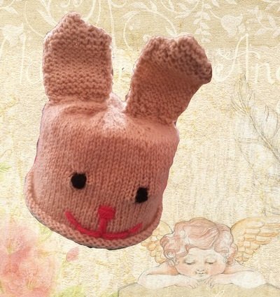 Strickanleitung Hasenmütze für Kinder (tragbar ab 5 Jahren)