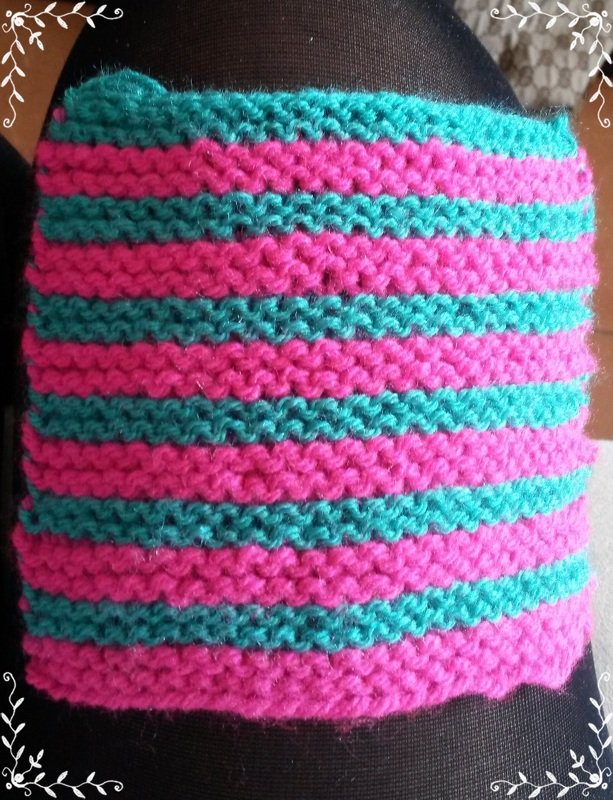Kostenlose Strickanleitung Granny gestreift - Bild 2