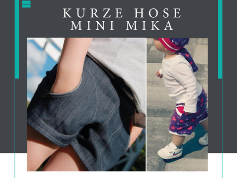 E-Book kurze Hose Mika Gr.86/92 - 134/140