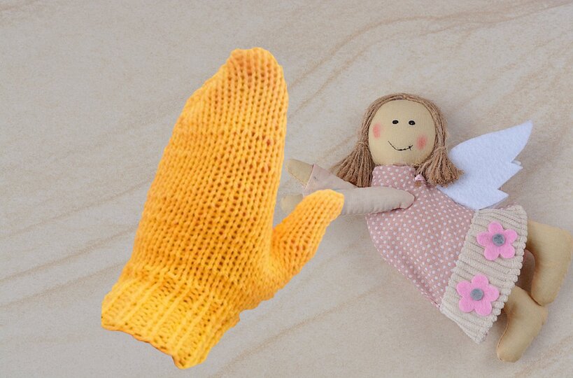 Strickanleitung Kinderhandschuh- auch für Anfänger
