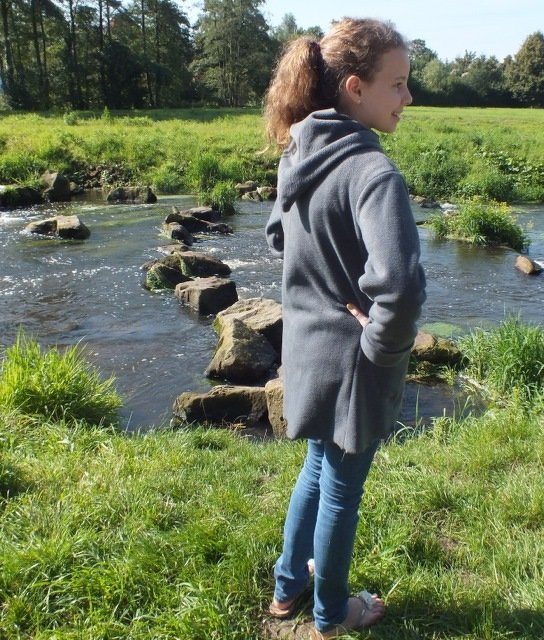 Kuscheljacke "LILIA", Gr 158 - Damengr. 42 - Bild 4