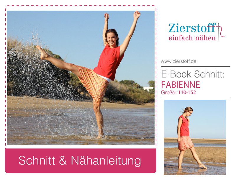 Rock / Wenderock / Ballonrock "Fabienne", Gr. 158- Damengr. 46 - 3 Rockvariationen