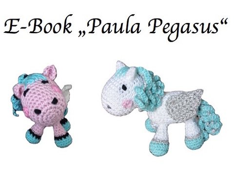 E-Book: "Paula Pegasus" (ca. 13 cm lang)