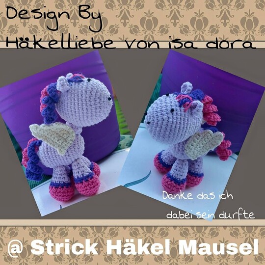 E-Book: "Paula Pegasus" (ca. 13 cm lang)