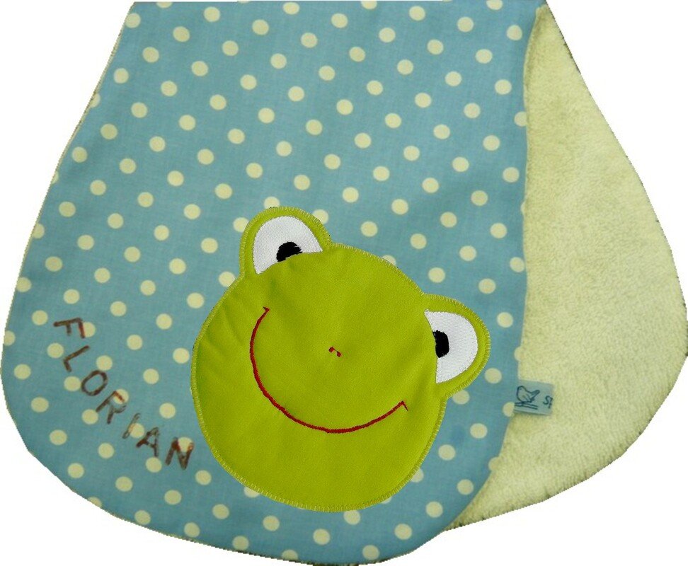 Nähanleitung und Schnittmuster, Pucksack und Spucktuch für Babys mit Applikationen, Gr. 50-86 - Bild 7