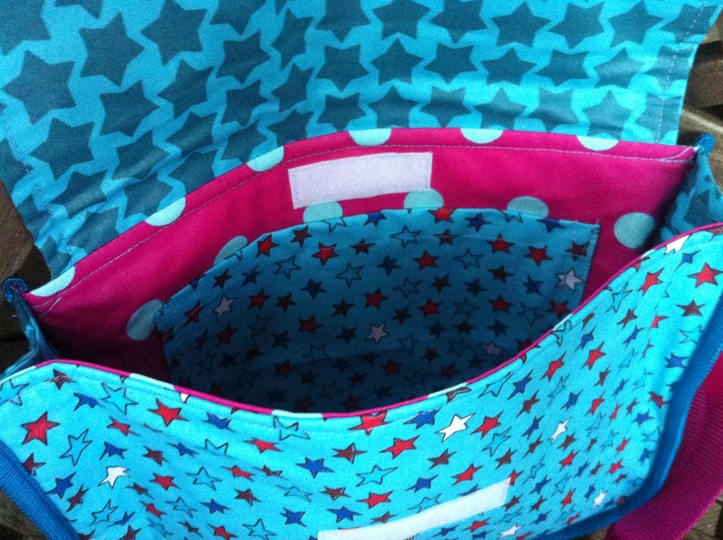 N&auml;hanleitung und Schnittmuster Tasche f&uuml;r Kinder oder Kindergartentasche, child's bag