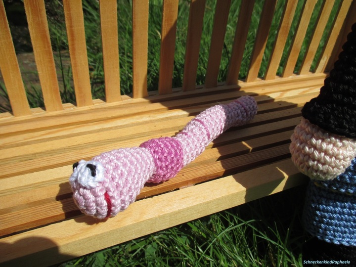 Häkelanleitung Horst Maulwurf & Rüdiger Regenwurm