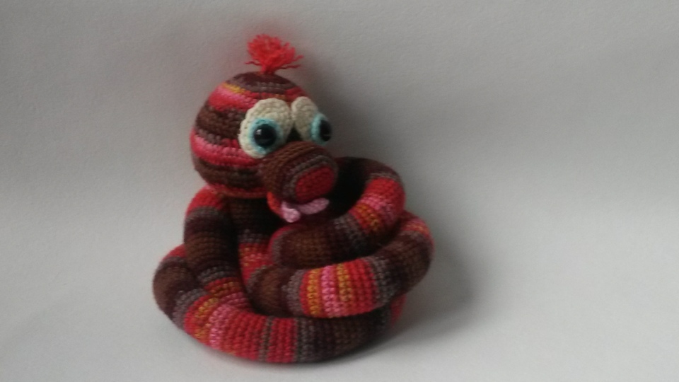 Häkelanleitung Schlange Emilia (M)