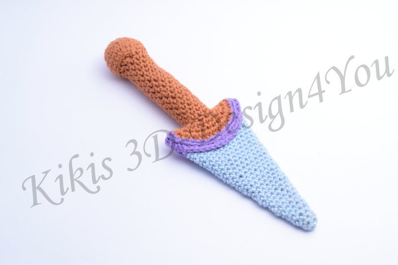 Häkelanleitung Dolch / PDF / E-Book Halloween