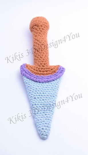 Häkelanleitung Dolch / PDF / E-Book Halloween